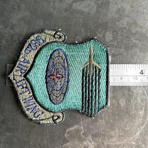 932D AIR LIFT WING embroidered patch, vintage - Picture 10 of 10